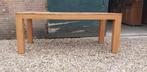 Showroommodel Teak eettafel 200 cm, Ophalen, 100 tot 150 cm, Teakhout, 200 cm of meer
