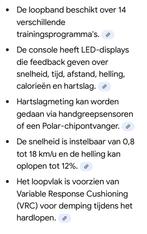 Loopband Horizon Paragon III HRC inklapbaar ruimtebesparing, Sport en Fitness, Ophalen, Zo goed als nieuw, Loopband