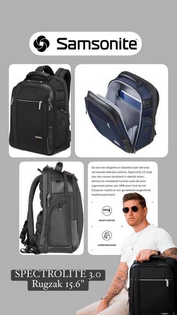 SAMSONITE SPECTROLITE 3.0 RUGZAK 15.6" ( LAPTOP TAS ) NIEUW beschikbaar voor biedingen