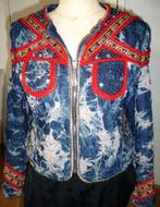 Prachtig nieuw Ambika jasje rijk uitgevoerd met strass enz, Blauw, Nieuw, Ophalen of Verzenden, Jasje