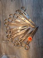 8 stuks ouderwetse kwaliteit linnen scharen 15 cm, Hobby en Vrije tijd, Naaien en Fournituren, Ophalen of Verzenden, Nieuw, Overige typen