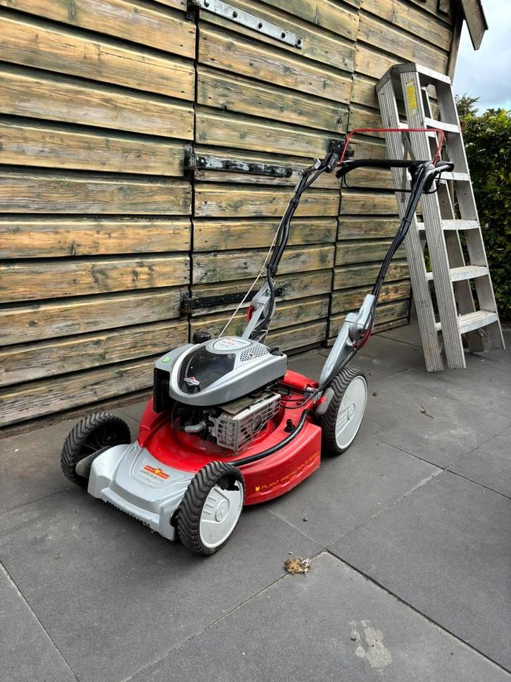 Grasmaaier Wolf Garten Expert 46 BA V ES, Tuin en Terras, Grasmaaiers, Gebruikt, Benzine-grasmaaier, 40 t/m 49 cm, Cirkelmaaier
