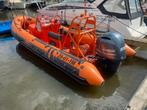 Joker Workrib 22 (bj 2001), Watersport en Boten, Rubberboten, Gebruikt, Benzine, 200 pk of meer, Overige merken