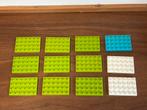Duplo 12x bouwplaatje 6x4 nops, Ophalen of Verzenden, Zo goed als nieuw, Complete set, Duplo
