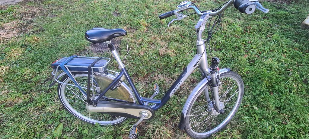 Union Elektrische Fiets - Goed Onderhouden, Fietsen en Brommers, Minder dan 30 km per accu, Gebruikt, 55 tot 59 cm, Ophalen