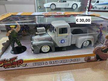 1:24 Jada Film en tekenfilm Steert fighter 1956 Ford F100 beschikbaar voor biedingen
