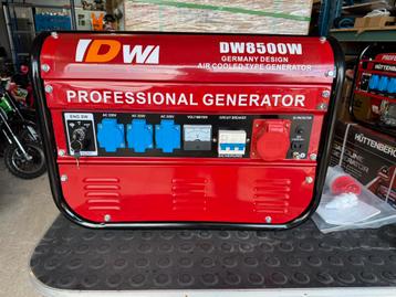 Noodpakket DW8500W noodstroom generator aggregaat nieuw beschikbaar voor biedingen