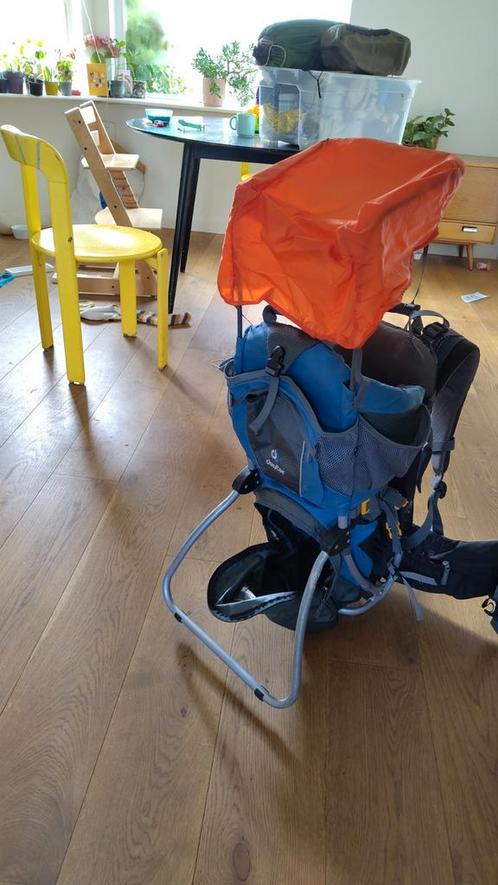 Deuter kid comfort 2, Kinderen en Baby's, Babydragers en Draagdoeken, Zo goed als nieuw, Overige typen, Rug, Ophalen of Verzenden