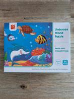 Puzzel onder water 24 stuks 3+, Ophalen, 10 tot 50 stukjes, Zo goed als nieuw