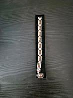 Stainless steel armband, Ophalen of Verzenden, Zo goed als nieuw, Goud, Goud