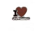pin, i love goldwing, biker, rocker, man, vrouw, goldwing, Verzamelen, Speldjes, Pins en Buttons, Nieuw, Ophalen of Verzenden