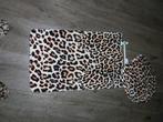 3 deligLuipaard Toiletmat Set, Ophalen of Verzenden, Nieuw, Bruin, Badmat