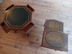 Twee bijzettafels., Huis en Inrichting, Tafels | Bijzettafels, Ophalen, Gebruikt, 75 cm of meer, Overige vormen