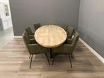Ovale eiken tafel 300 cm, Huis en Inrichting, Tafels | Eettafels, Ophalen, 100 tot 150 cm, Eikenhout, Vijf personen of meer