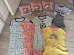 Pakket pyjama’s maat 122/128 meisje hema nachtjapon shortama, Ophalen of Verzenden, Meisje, Nacht- of Onderkleding