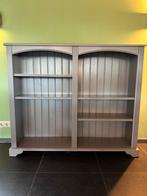 Grijze Open Boekenkast, Ophalen, Met plank(en), Gebruikt, 100 tot 150 cm