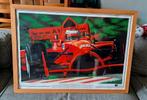 Litho Jos Verstappen A1GP 011/100 73cmx53cm, Antiek en Kunst, Kunst | Litho's en Zeefdrukken, Ophalen