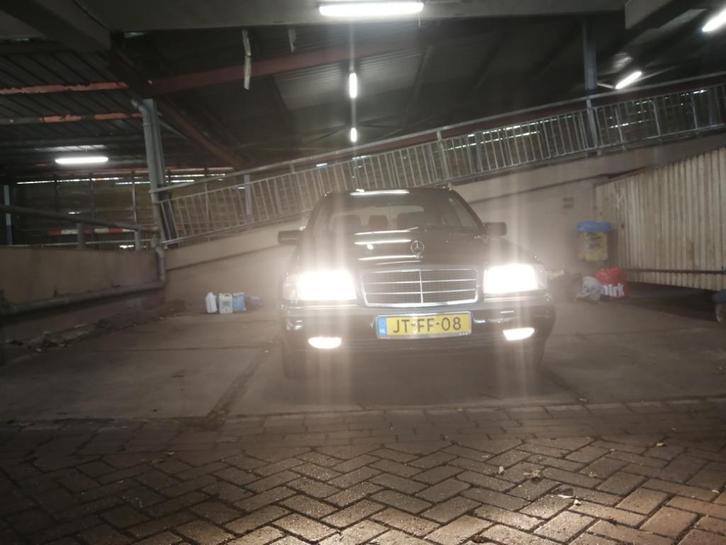 Mercedes C-Klasse 1.8 C180 E2 1995 Zwart, Auto's, Mercedes-Benz, Particulier, C-Klasse, ABS, Airbags, Airconditioning, Boordcomputer
