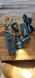 Metalsub KL1242 LED Duiklamp met Tankbatterij, Watersport en Boten, Duiken, Ophalen, Gebruikt, Duiklamp