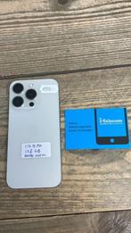 Iphone 15 pro white 128 GB met garantie 100%, Ophalen of Verzenden, Zo goed als nieuw, Overige typen, Apple iPhone