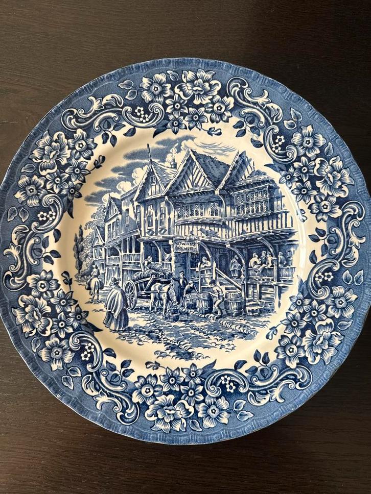 Royal Tudor Ware Bord 17e Eeuw Engeland Brouwerij, Antiek en Kunst, Antiek | Schalen, Ophalen
