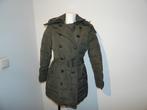 Burberry Brit heerlijke warme jas gevoerd rits knopen S, Verzenden, Burberry, Maat 36 (S), Gedragen