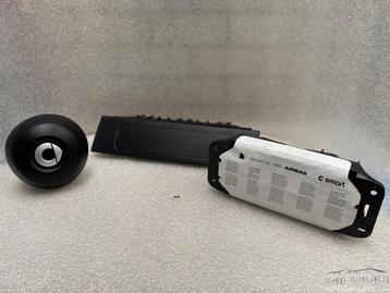 Smart Fortwo coupe (453) 2014+ airbag set stuur airbag knie  beschikbaar voor biedingen