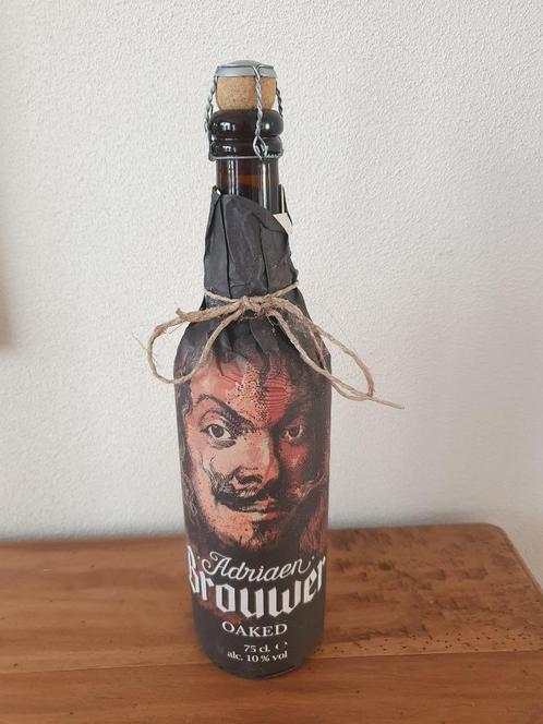 2023 Adriaen Brouwer OAKED  10 % bier, Verzamelen, Biermerken, Zo goed als nieuw, Flesje(s), Overige merken, Ophalen of Verzenden