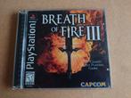 Breath of Fire III 3 ps1 NTSC compleet, Gebruikt, 1 speler, Ophalen of Verzenden, Role Playing Game (Rpg)