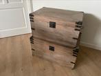 Houten kisten, opbergkist, speelgoedkist, Huis en Inrichting, Woonaccessoires | Kisten, Ophalen, 50 tot 100 cm, Zo goed als nieuw