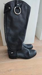 Otazu leren dameslaarzen grijs 41, Ophalen of Verzenden, Gedragen, Grijs, Hoge laarzen