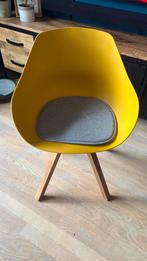 Gele leenbakker kuipstoelen geel, Huis en Inrichting, Ophalen, Zo goed als nieuw, Overige kleuren, Twee
