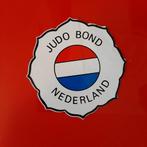 Sticker Judo Bond Nederland rood wit blauw, Verzamelen, Overige typen, Ophalen of Verzenden, Zo goed als nieuw