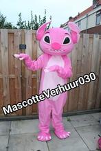 Angel roze Stitch vriendin mascotte kostuum of acteur huren, Ophalen, Zo goed als nieuw, Verjaardag