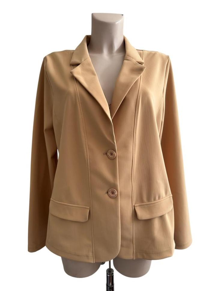 Studio Anneloes blazer NIEUW XXL, Kleding | Dames, Jasjes, Kostuums en Pakken, Nieuw, Maat 46/48 (XL) of groter, Beige, Ophalen of Verzenden