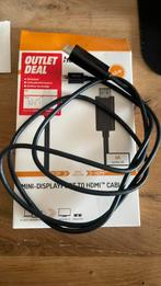HDMI - Mini port kabel, Computers en Software, Apple Macbooks, Ophalen of Verzenden, Zo goed als nieuw, 16 inch