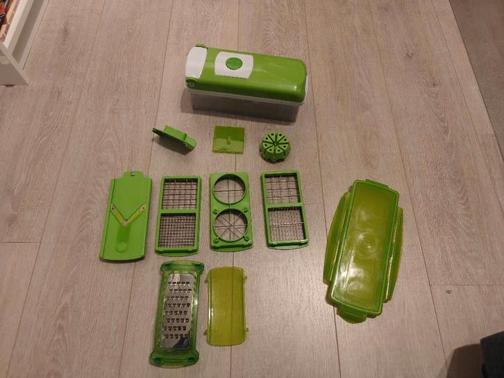 Nicer dicer 12-in-1 groentesnijder, Huis en Inrichting, Keuken | Keukenbenodigdheden, Zo goed als nieuw, Ophalen