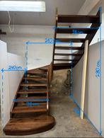 Eiken trap, Ophalen, Nieuw, Trap, 2 tot 4 meter