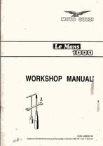 Moto Guzzi Le Mans 1000  Additions workshop manual (8024z), Ophalen of Verzenden, Moto Guzzi