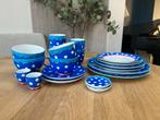 Oilily Servies voor 2 Personen (blauw), Huis en Inrichting, Keuken | Servies, Ophalen, Keramiek, Zo goed als nieuw, Overige stijlen