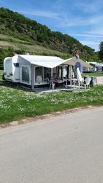 Hobby 540 wlu  9-2024 met full options wegens sterfgeval ., Caravans en Kamperen, 2 aparte bedden, Hobby, Particulier, 5 tot 6 meter