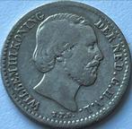 Zilveren tien cent 1853, Postzegels en Munten, Munten | Nederland, Ophalen of Verzenden, Koning Willem III, 10 cent
