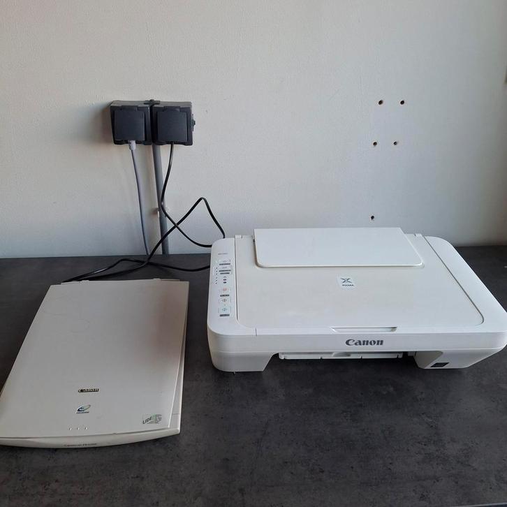 Printer & Scanner - Canon Pixma MG3051 & CaboScan, Computers en Software, Printers, Niet werkend, All-in-one, Inkjetprinter, Faxen