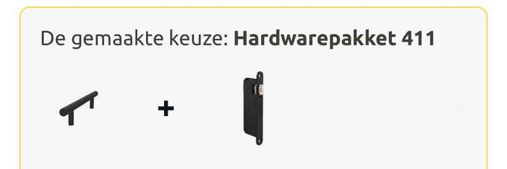 TE KOOP: NIEUWE CANDO Beslag en sluitwerk HSP 411 Sphere, Doe-het-zelf en Verbouw, Hang- en Sluitwerk, Nieuw, Ophalen of Verzenden