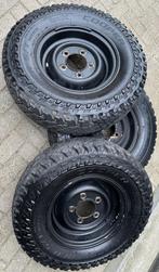 land rover defender boost velgen met cross banden 5 stuks, Overige, Gebruikt, 16 inch, Banden en Velgen
