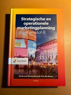 Strategische en operationele marketingplanning - Kernstof-B, Boeken, Ophalen of Verzenden, Ton de Gouw; Allert de Geus; Gebrand Rustenburg