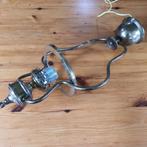 Koperen hanglamp (zonder glas), Klassiek, Ophalen of Verzenden, Zo goed als nieuw, Metaal