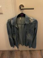 Spijkerblouse - Defacto - Maat L, Ophalen of Verzenden, Zo goed als nieuw, Maat 42/44 (L), Blauw