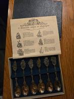 Verzilverde  Scheepslepels - 6 Historische Schepen, Antiek en Kunst, Ophalen of Verzenden