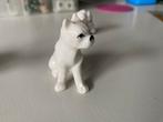 Beeldje witte boxer, Ophalen of Verzenden, Zo goed als nieuw, Hond of Kat, Beeldje of Figuurtje
